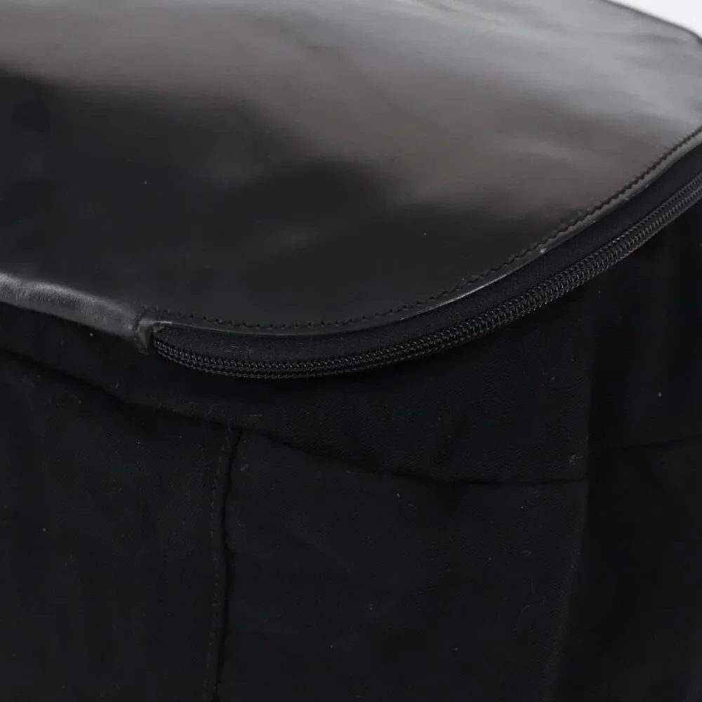 Authentic GUCCI Shoulder Bag Canvas Black Silver - Picture 16 of 16